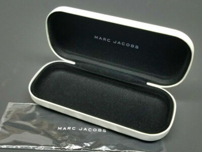 Marc Jacobs White Sunglasses with Black Logo W/ Case & Cloth Marc Jacobs THE BOLD LOGO WRAPPED SUNGLASSES - M8000861-100  main image 4