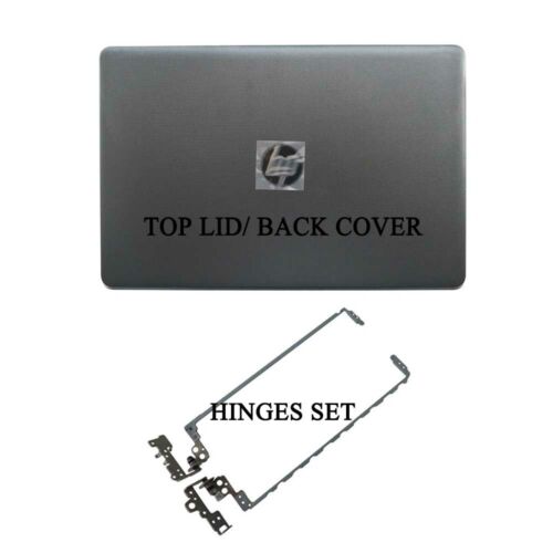 New for HP Compaq HP 15-BW005LA Notebook 15.6" Hinges & LCD Rear Top Lid Black - Zdjęcie 1 z 4
