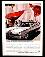 Pontiac Executive Safari Wagon Original 1967 Vintage Print Ad