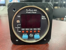 J.P. INSTRUMENTS FS 450 Fuel Flow Meter W/Connector P/N 450000-P