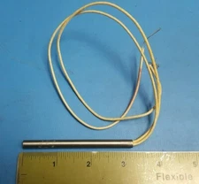 HEATER , WATLOW , FIREROD, E3A50,120V 300W, d=1/4" (6mm), Leads length:13"(33cm)