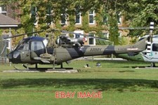 PHOTO  HELICOPTER WESTLAND SCOUT AH.1 'XT638 / N' C/N F.9644 BUILT 1966 AND SERV