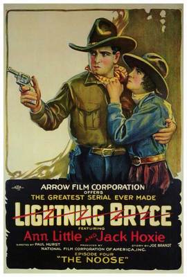 LIGHTNING BRYCE Movie POSTER 27x40 Jack Hoxie Ann Little Steve Clemente Ben