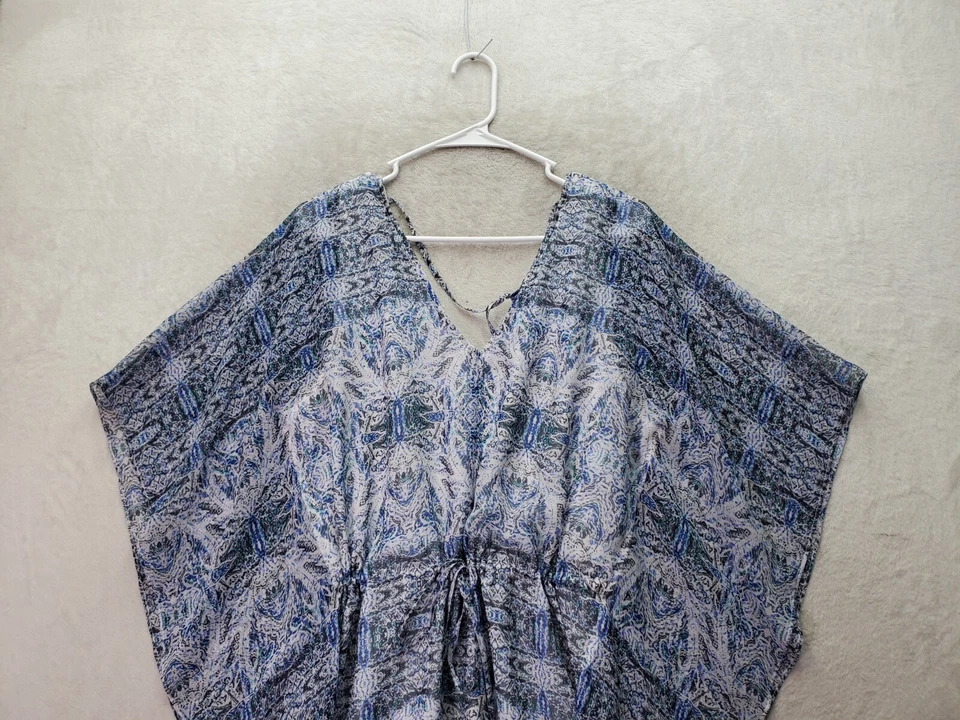 BCBGeneration богемное комбинезон женщин маленький синий с подкладкой V шеи зажим талии шнурок - Изображение 4 из 4