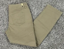 NWT LC Lauren Conrad Women's The Roll Cuff Beige Jeans Size 6 Stretch