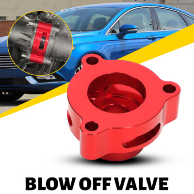 Turbo Blow Off Valve Adapter BOV For 13-19 Ford Mustang Fusion Fiesta Escape Red