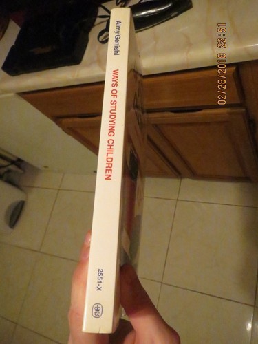 WAYS OF STUDYING CHILDREN: AN OBSERVATION MANUAL FOR EARLY By Celia Genishi NEW - Picture 4 of 4
