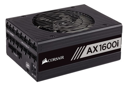 Corsair AX1600i 1600W Titanium ATX Fully Modular Power Supply - Black