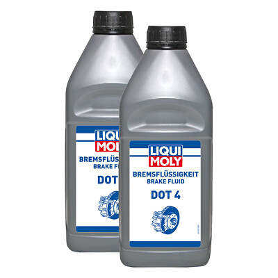 Bremsflüssigkeit LIQUI MOLY DOT4 2X 1 L Brems Flüssigkeit Brake Bremse bremsen