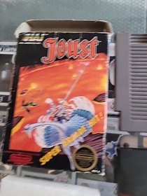 Vintage 1988 Joust NES Nintendo Game Cartridge With Box Nintendo Seal *TESTED*