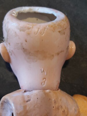Ancienne Poupée Jullien JJ 45 Cm - Fabrication Française - Tête En Porcelaine - Enfant