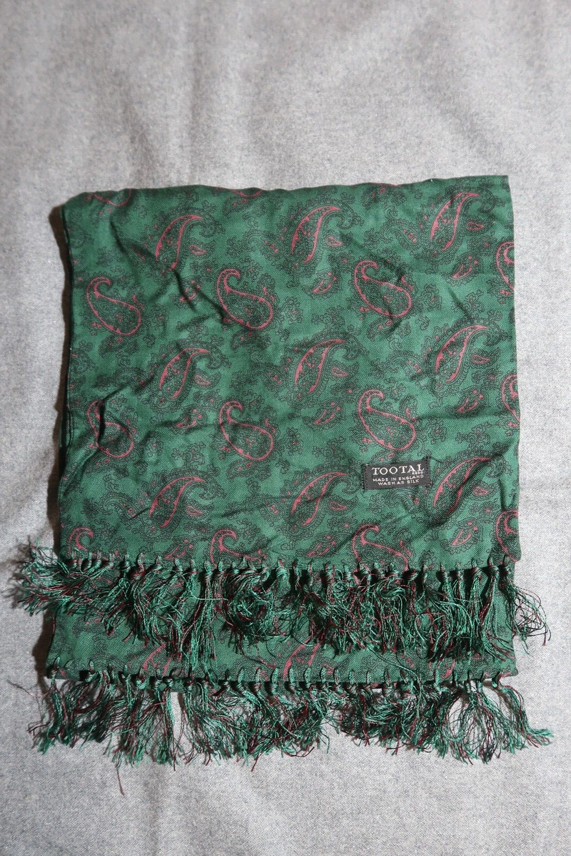TOOTAL SCARF ストール Tootal Scarf スカーフ バンダナ 老舗英国ブランド 100%ピュア