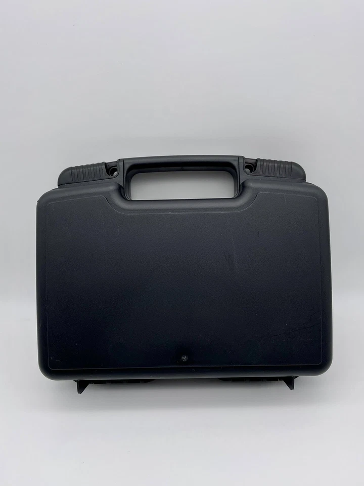NEW Flambeau Safe Shot Pistol Case 10in Black Stackable Lockable, Eggshell Foam - Image 3 of 4