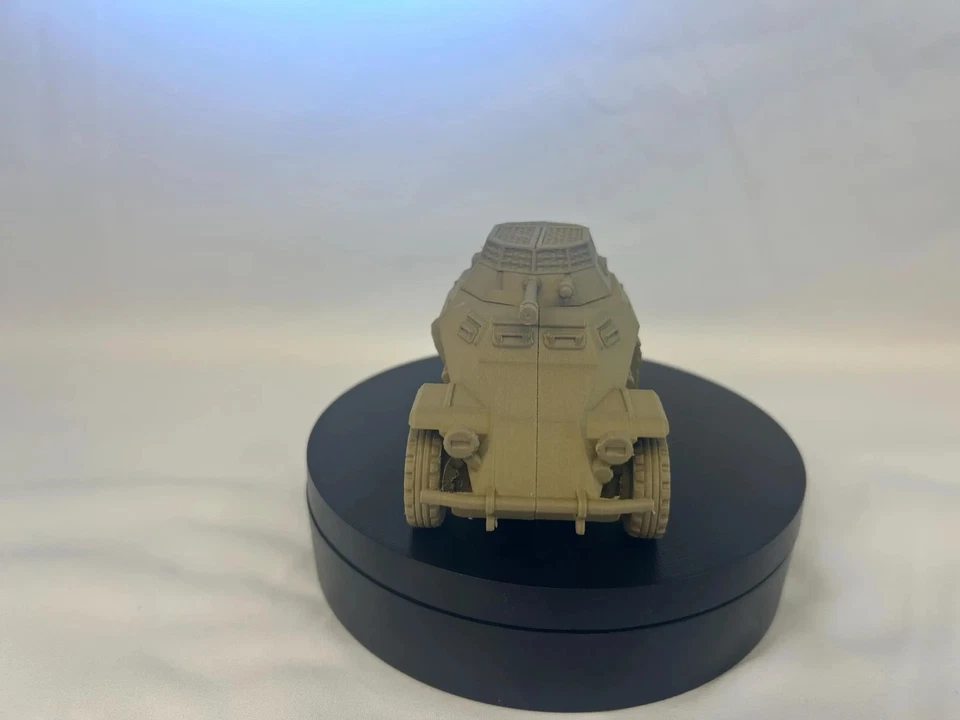 SdKfz 222 (x2) German Armored Car: WWII 1/32 Army Men Scale - Image 4 of 4