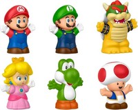 Gadget - 1 Articolo Casuale -D- Nintendo: Mattel - Little People - Super Mario S