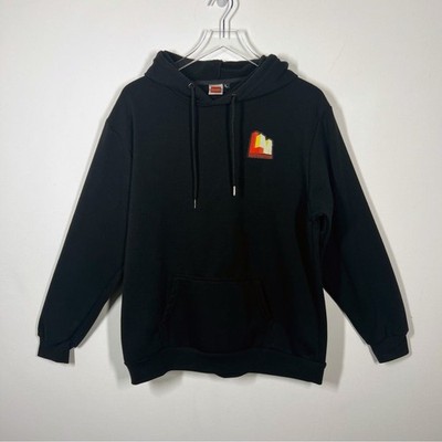 Lego Masters Fox TV Men s Size Large Black Logo Cast & Crew Hoodie Sweatshirt