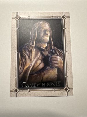 2024 Game of Thrones Legends Of The Realm Artist Rendition AR41 Ned Stark 41/75