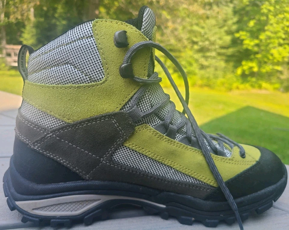 HanWag Women's Size 9.5 Shoes Grey Green Outdoor Hiking Ankle Boots - Image 2 of 4