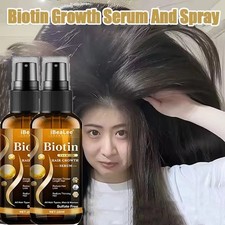 Biotin Hair Growth Spray Anti Hair Loss Fast Regrowth Scalp Treatment Serum US