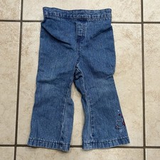 Vintage Winnie The Pooh Disney Baby Denim Jeans 18m Months Cute Y2k