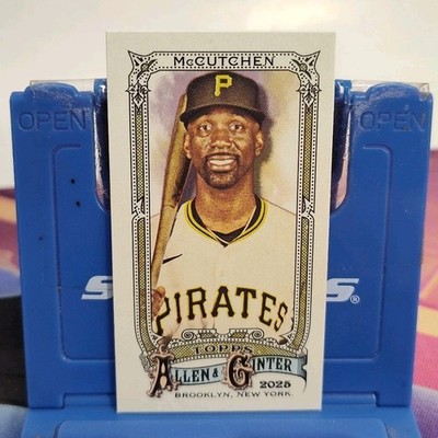 2025 Topps Allen & Ginter Andrew McCutchen #137 Mini A&G Back Pittsburgh Pirates