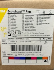 3M Scotchcast Plus Cast Tape 2 Inch X 4 Yd Orange 82002W Case 10 Ct