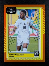 2025-26 Panini Donruss Optic FIFA INAKI WILLIAMS 23/99 Orange Prizm #130