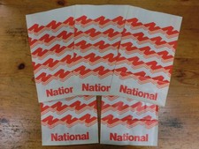 National Vintage Paper Bags 5-Pack Long-term Storage Retro Japan QQ6