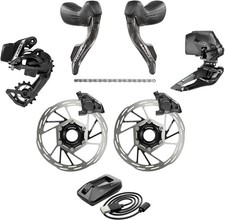 SRAM Force eTap AXS Road Groupset - 2x12-Speed, HRD Shift/Brake Levers, FM
