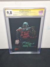 ONLY 1 CGC 9.8 SIGNED BY ROBERT ENGLAND KANE HODDER URIBE SKETCH JOHN CARPENTER