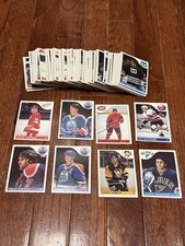 1985-86 Topps NHL Hockey Complete Set 165 Cards Mario Lemieux Wayne Gretzky L63
