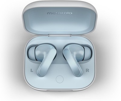 Motorola Moto Buds Kopfhörer glacier blue ''sehr gut''