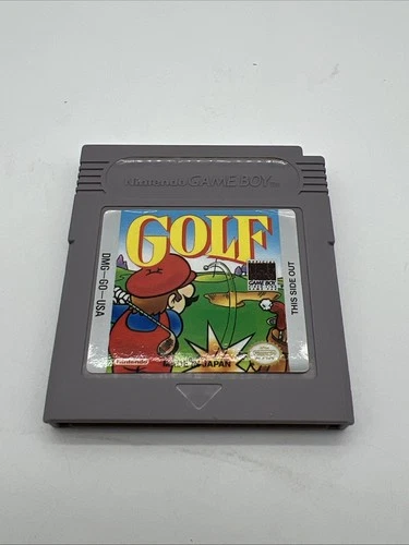 Golf (Nintendo Game Boy, 1990) Tested! Works! A2