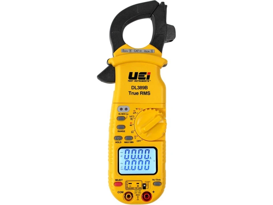 UEi DL389B True RMS Dual Display Clamp Meter with Temperature - Image 1 of 1