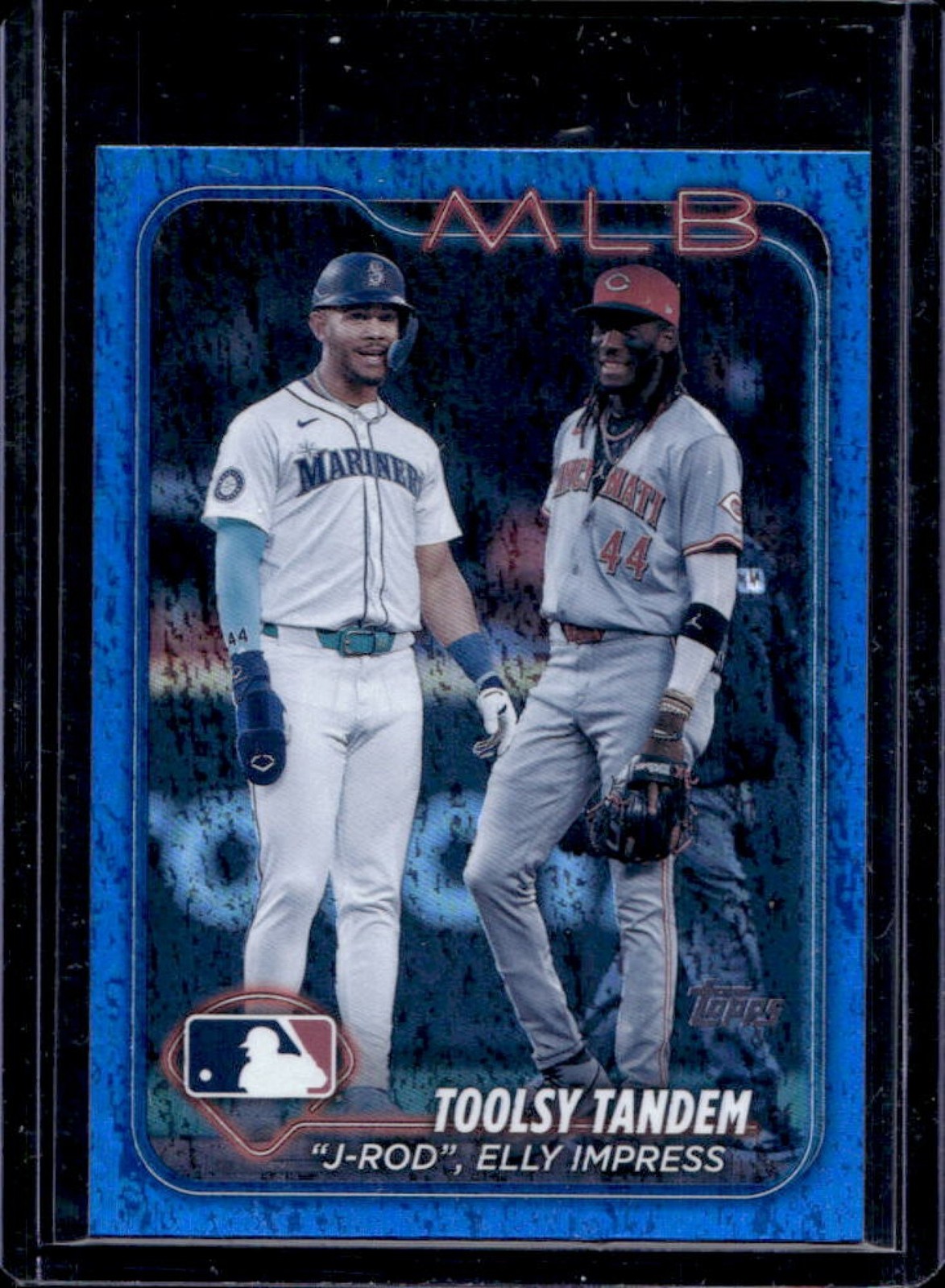 2024 Topps Update Toolsy Tandem (Elly De La Cruz Julio Rodriguez) Blue #89/999