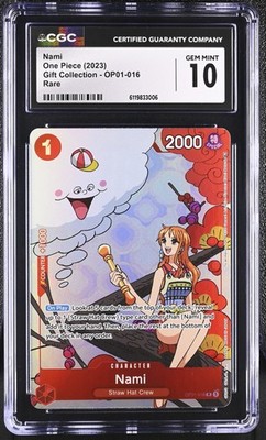 2023 ONE PIECE ナミ プロモーションカード #016 Nami (Gift Collection 2023) OP01-016 One Piece Promotion Cards