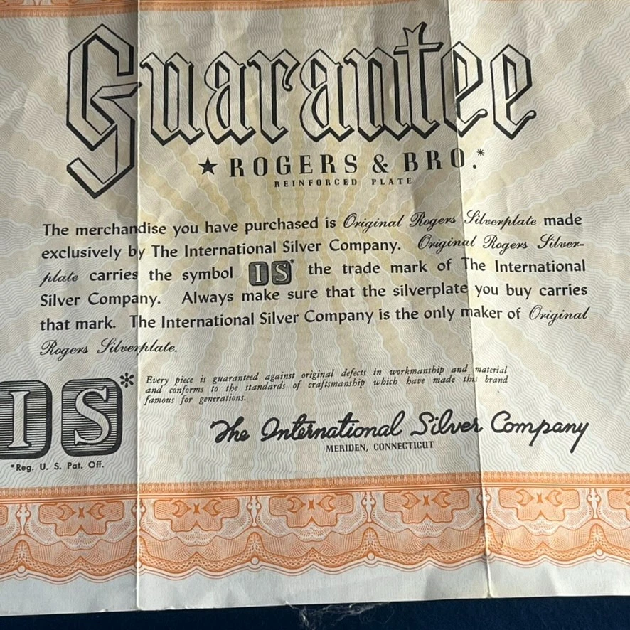 Platería Roger Bros 52 piezas. Placa reforzada deslustre - cofre resistente Foto 2 de 4