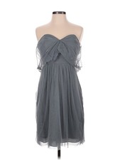 Jenny Yoo Collection Women Gray Cocktail Dress 8