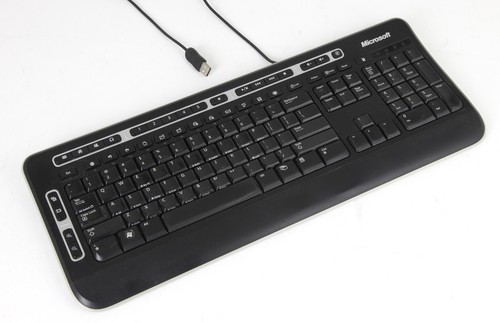 Microsoft Digital Media Keyboard 3000 Model 1343 USB Wired Multimedia ...