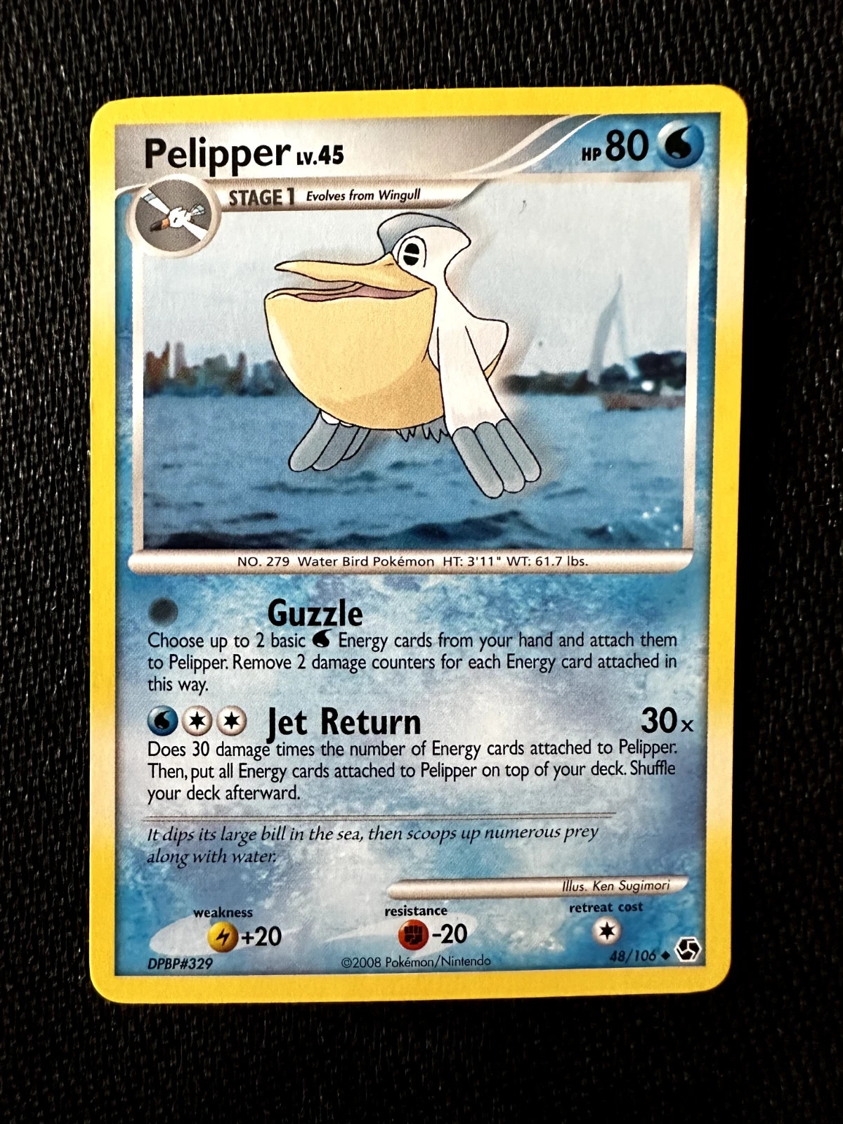 Pelipper 48/106 Great Encounters Pokemon Card