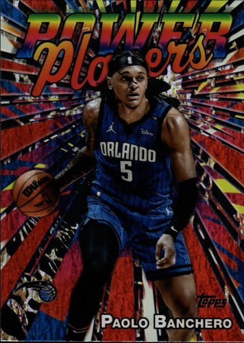 2025-26 Topps Power Players Holo Foil #PP-2 - Paolo Banchero - Magic