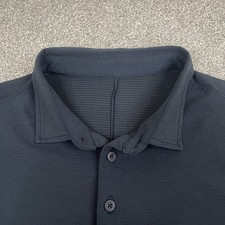 Lululemon Evolution Polo Shirt Mens S - M Stretch Short Sleeve Golf Work Casual