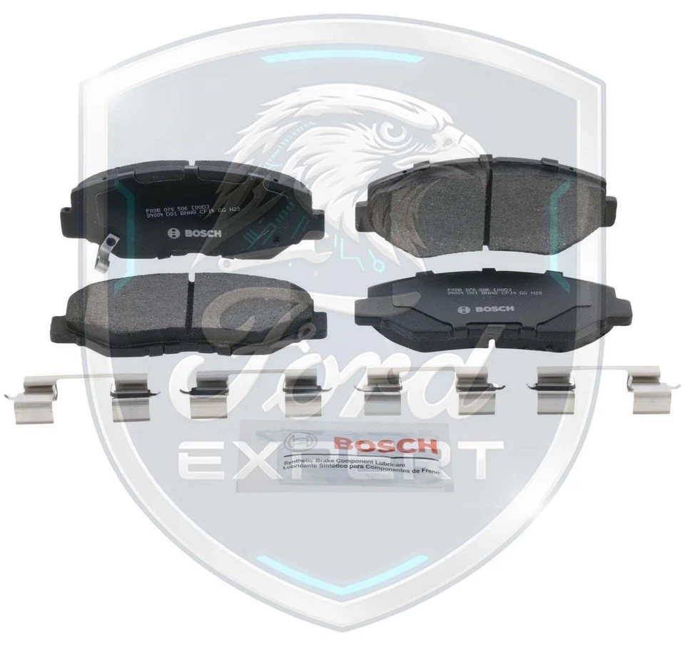 Kit de pastillas de freno delanteras y traseras de cerámica Bosch OEM para Honda CR-Z 2016 9 años de garantía Foto 3 de 4