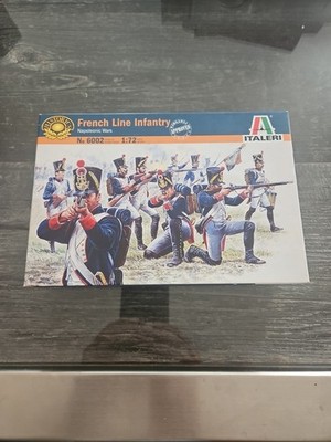 Italeri 6002 Napoleonic French Line Infantry 1:72 figures