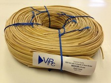 Chair Cane Medium 3mm 1000 ft Coil with 4 Strands of 4mm Binder Beige