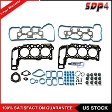 For Jeep Mitsubishi Ram Dodge 3.7L VIN K Cylinder Head Gasket Set