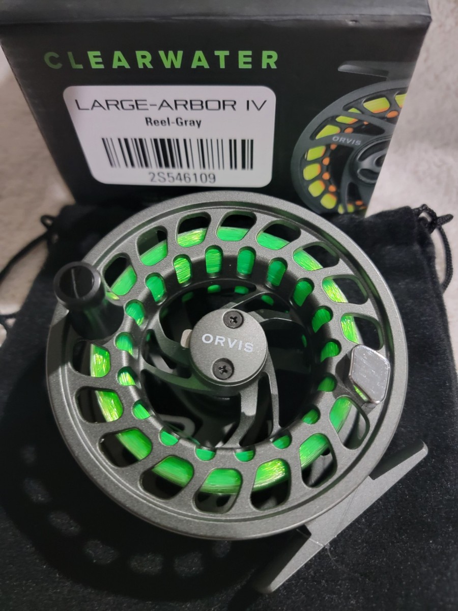 4 5 wt fly reel Silvertip II 5/6 Fly Fishing Reel Spooled With 5WT Fly Line