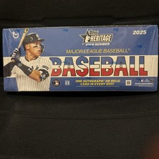 2025 TOPPS HERITAGE HIGH NUMBER BASEBALL HOBBY BOX
