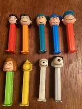 Lot Of 9 Peanuts Rare Pez Dispensers Woodstock Snoopy Patty Lucy Charlie .