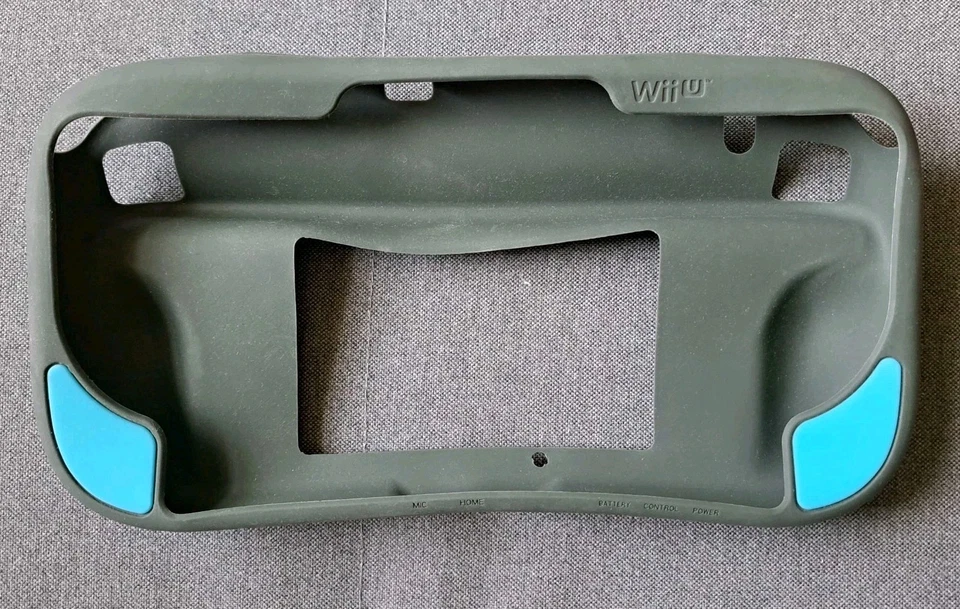 Wii U Officially Licensed Silicone Gamepad Protective Cover BLUE NINTENDO - Image 2 of 4